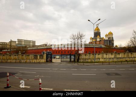 Bucharest Romania, February 14, 2022, the Cathedral of the Salvation of the Nation, is the largest church in Romania and one of the largest Orthodox c Stock Photo