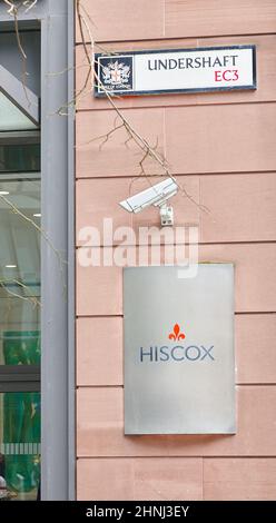 Hiscox building, Undershaft, London EC3, England. Stock Photo
