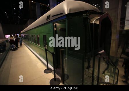 Washington, USA, October 15 2016: a segregated train car in the History ...