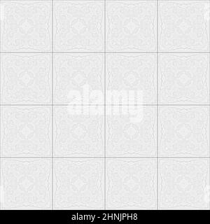 Reflection map patterned tiles, high quality, natural background Stock Photo