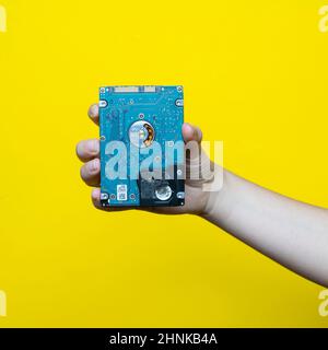 A 2.5-inch hard drive Stock Photo