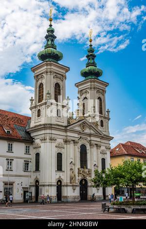 Church in Graz Stock Photo - Alamy