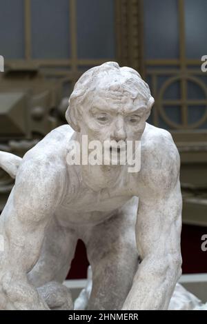 Auguste Rodin Ugolino Stock Photo