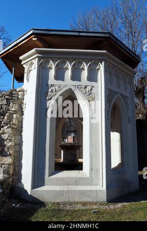 Ruins of a Dominican convent, Margaret Island, Budapest, Hungary, Magyarország, Europe Stock Photo