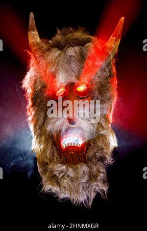A devils mask vor carnival and halloween Stock Photo