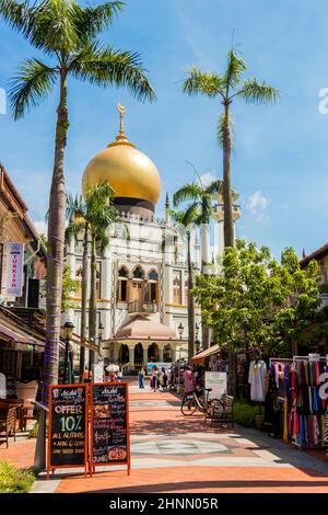 Masjid Sultan Mosque Arab Street, Singapore. Stock Photo