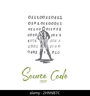 Laptop with HTML Script Concept Vector Stock Photo - Alamy