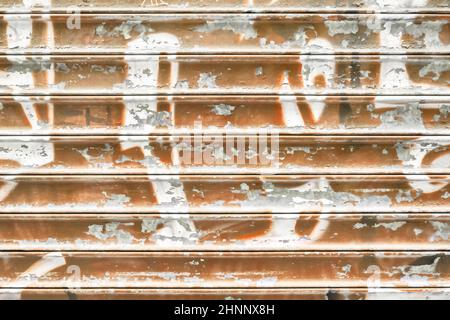 Brown shutter grunge Stock Photo