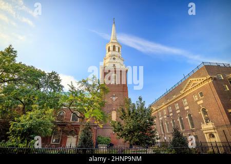 Christ Church in Philadelphia, Pennsylvania Stock Photo