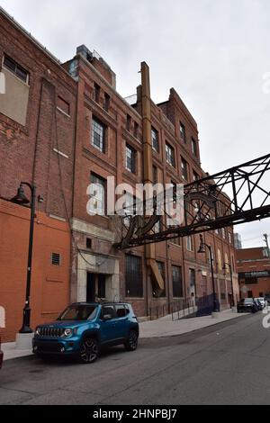 The Eckhardt & Becker Brewery Building On Winder St, Eastern Market ...