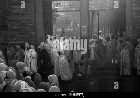 people watch the ceremony of the holy ark Stock Photo