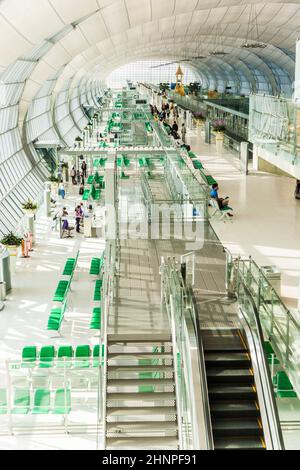 Bangkok Airport New Passengers Terminal Named Midfield Satellite Bangkok Airport New Passengers Terminal Named Midfield Satellite