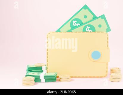 Cash Back Dollar Banknotes Icon. Green on Gray Background. Vector ...
