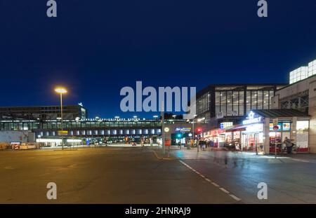 Berlin Zoologischer Garten railway station Stock Photo