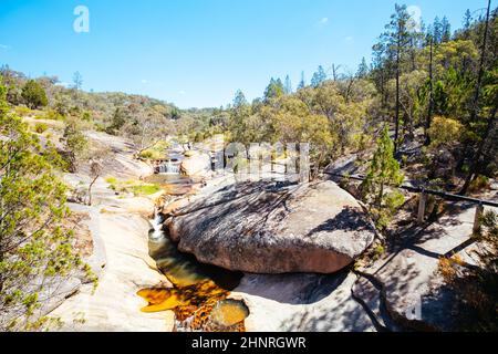 Beechworth Gorge Walk in Australia Stock Photo