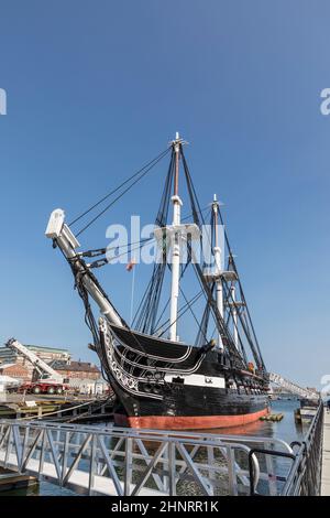 USS Constitution, Boston, USA Stock Photo