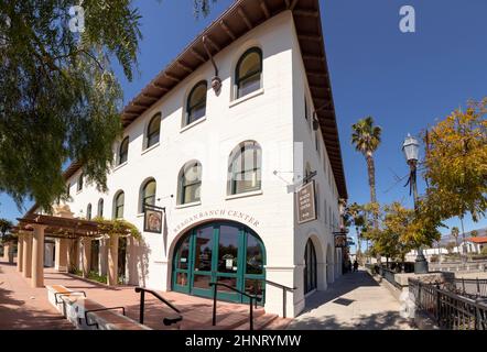 Ronald Reagans Ranch center as cultural meeting place in Santa Barbara Stock Photo