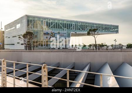 Front view of Villa Mediterranee, an international center for cultural and artistic interchange Stock Photo