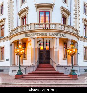 Parliament (Landtag) of Hesse in Wiesbaden, Germany Stock Photo