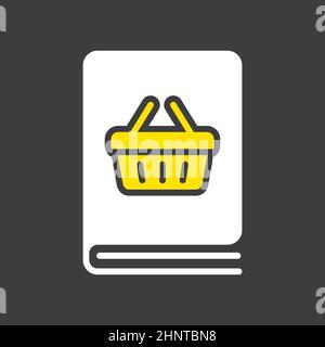 Catalog product vector icon. E-commerce sign. Graph symbol for