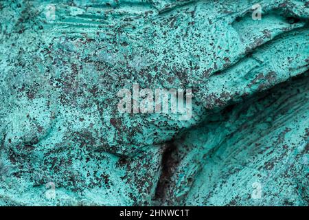 Detailed close up view on aged concrete walls with cracks and lots of structured details Stock Photo