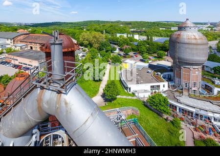 old iron works monuments from the late 20th century Stock Photo