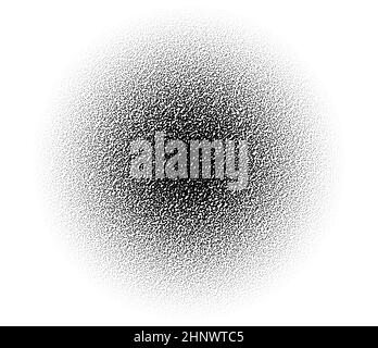 Random circles, dots halftone pattern. Pointillist, pointillism background. Stipple and stipping dotted texture Stock Vector
