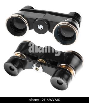 Opera glasses isolated on white background Stock Photo