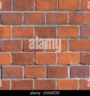 pattern of old brick wall gives a harmonic background Stock Photo