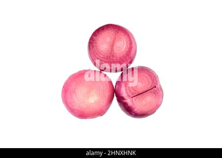pickled onion isolated on white background Stock Photo