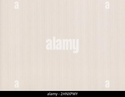 front view macro closeup of empty flat white paper texture with embossed stripes and visible surface pulp fiber details Stock Photo