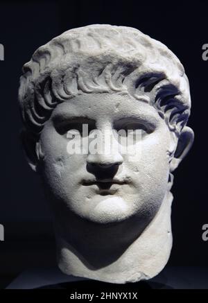 Bust of Nero Stock Photo