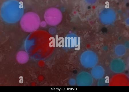 abstract background rarity different spheres pompous colors Stock Photo