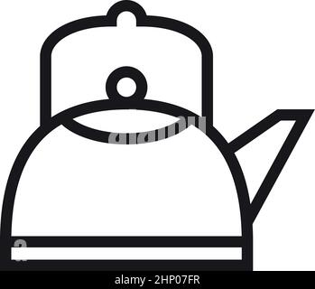 https://l450v.alamy.com/450v/2hp07fr/kettle-icon-metal-water-boiling-vessel-teapot-in-linear-style-2hp07fr.jpg