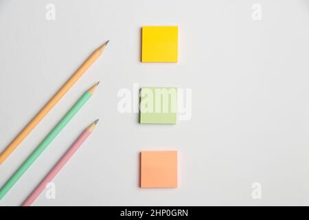 Flashy School Office Supplies, Bright Teaching Learning Collections Stock Photo