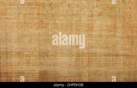 Close up background texture of ancient Egyptian papyrus or byblos paper reed document Stock Photo