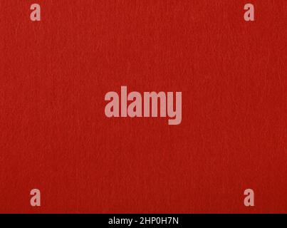 Scarlet red felt textile material background texture, close up Stock Photo