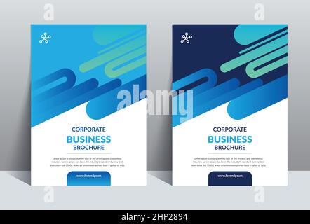 Modern Brochure Catalog Cover Design Template Stock Vector