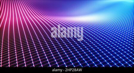 Colorful abstract image with organic shape. Network connection, background technology concept. Stock Photo