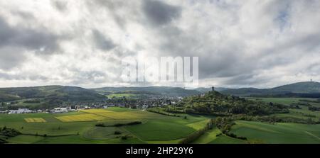 View from Gleiberg Castle Stock Photo