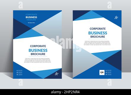 Modern Brochure Catalog Cover Design Template Stock Vector