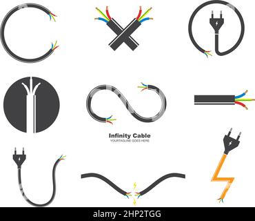 electric cable icon vector illustration design Stock Vector