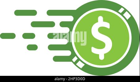 fast money  icon vector illustration Stock Vector