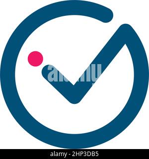 check mark icon vector illustration Stock Vector