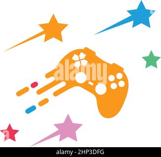 video game controller  icon vector illustration Stock Vector