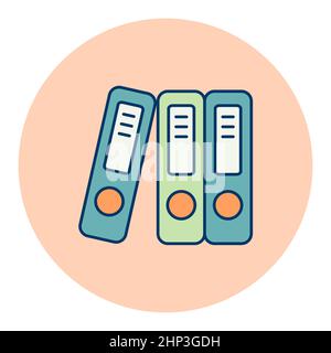 File Folder outline icon. Workspace sign. Graph symbol for your web ...