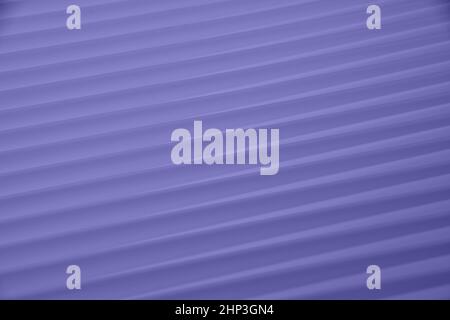 Abstract background of purple diagonal lines of light and shadow, toned in lavender, very peri, color of year 2022 Stock Photo