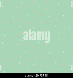 Triangles vector seamless pattern Stock Vector