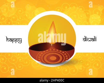 hindu festival Diwali Stock Vector