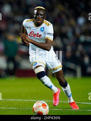 Victor Osimhen Of SCC Napoli During The UEFA Europa League Match ...